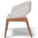 Ver imagem 6 de Cadeira de Jantar e Estar Living Estofada Lince L02 Linho Bege - Lyam Decor