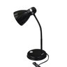 Abajur Luminária de Mesa com Flexível Ideal para Escrivaninha - Preto - 2