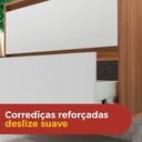 Ver imagem 4 de Gabinete para Banheiro com Cuba e Espelheira 80cm Mdf Rosa Dubai - On Móveis
