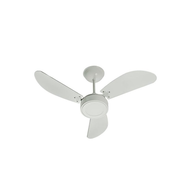 Ventilador New Light LED (12W) Branco 3 Pás Laqueadas Branca 127V - Venti-Delta