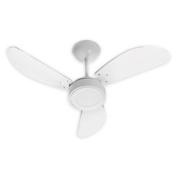 Ventilador New Cristal LED (12W) Branco 3 Pás Plast. Transparente 127V - Venti-Delta - 1