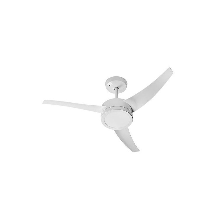 Ventilador Lunik LED ( 18W ) Branco 3 Pás Branca 127V - Venti-Delta