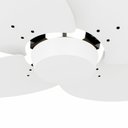 Ver imagem 2 de Ventilador de Teto Natuvent Dahlia No Light 4 Pás Madeira Branco 127v