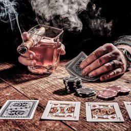 Copo para Whisky com porta Charuto - 3