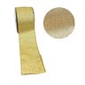 Fita Dourada Natalina 6cmx9m Natal Decorativa Aramada - 1