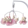 Mobile para Berço Musical Giratório Ursa Princesa Rosa - 1