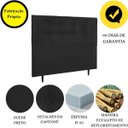 Ver imagem 4 de Cabeceira Estofada Cama Box Queen 160 Cm Irlanda Suede:suede Preto