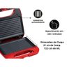 Sand E Grill Amvox Ams 370 Red Cor Vermelho 220v - 7