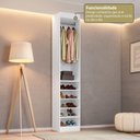 Ver imagem 4 de Guarda-Roupas Closet Modulado Roupeiro sem Porta Versatille Yescasa