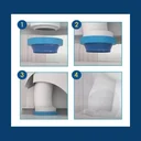 Ver imagem 5 de Anel Cera Vaso Sanitário Guia e 02 Parafusos Bucha 10 Blukit