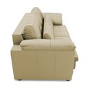 Ver imagem 7 de Sofá Retrátil Manual Sala de Estar Nolan Bipartido 175cm Conforto Premium em Couro Bege G58 - Gran B