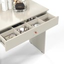 Ver imagem 5 de Penteadeira Camarim Di 2 Gavetas + 1 Porta Cor Off White Pt