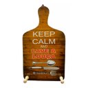 Ver imagem 1 de Placa Tábua de Carne Porta Guardanapo - Keep Calm And Lave a Louça