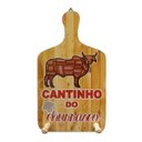 Ver imagem 1 de Placa Tábua de Carne Porta Guardanapo - Cantinho do Churrasco
