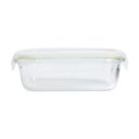 Ver imagem 4 de Pote Hermético de Vidro Transparente e Azul 640ml