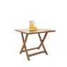 Mesa Dobrável em Madeira Maciça Quadrada 90cm Primavera Casa e Jardim Móveis - 2