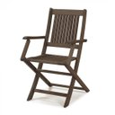 Ver imagem 1 de Cadeira Dobrável em Madeira Maciça com Braços Primavera Casa e Jardim Móveis