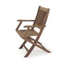 Ver imagem 2 de Cadeira Dobrável em Madeira Maciça com Braços Primavera