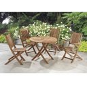 Ver imagem 3 de Cadeira Dobrável em Madeira Maciça com Braços Primavera