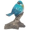 Estatua Pássaro Azul Com Galho Greenway 13x10x5Cm - Goods Br - 2