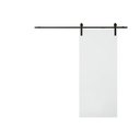 Ver imagem 2 de Porta de Correr Branco Prime 210x90 Kit Celeiro Preto