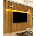 Ver imagem 2 de Painel para Tv Ripado com Led Nobre - Gelius Móveis