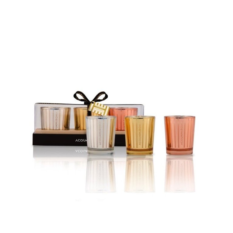 Acqua Aroma - Kit Velas Perfumadas Lúmina