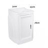 Tanque com Gabinete 1 Porta 15L Gtq0  - 5