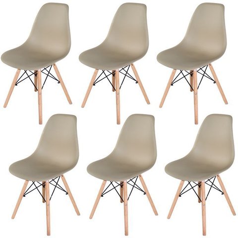 Cadeira Charles Eames Eiffel 130pp Coracor:nudeee