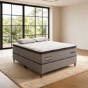 Ver imagem 1 de Cama Box King Valery Pkt 20Eps Molas Ensacadas Invertido Luxo