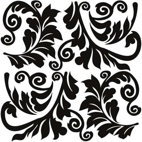 Papel de Parede Autoadesivo Arabesco 45cm x 10m