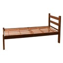 Ver imagem 2 de Cama Solteiro Reforçada em Madeira Maciça Imbuia