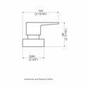 Ver imagem 2 de Acabamento Registro Base Docol 1/2 e 3/4 e 1 (pequeno) - Gallant Perflex