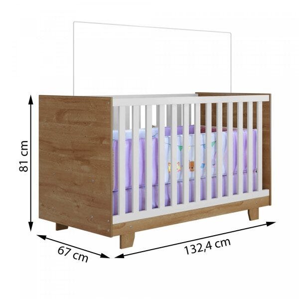 Berço Mini Cama Life Tigus Baby - 3