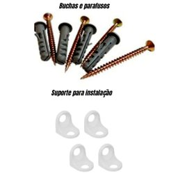 2 Prateleira organizadora bonecas Barbie brinquedo 60x20x7 - 8