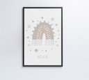 Ver imagem 7 de Quadro Infantil Boa Noite Estrelas Decor&quadros Arte022 40x60 Cm Vidro Impresso