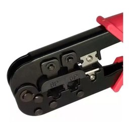 Alicate de Crimpar RJ45 RJ11 RJ12 com Catraca Golden GC-568R - 2