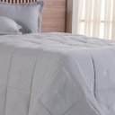 Ver imagem 3 de Edredom Casal Toque de Plumas 260 Fios New 180x220cm Platina