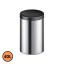 Ver imagem 1 de Lixeira Automática com Sensor 40L Aço Inox Abertura por Sensor Inox Globalmix