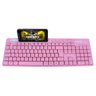 Teclado Usb Smart C/ Suporte Para Celular Kx4448 Rosa-mbtech - 3