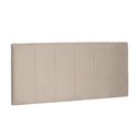 Ver imagem 1 de Cabeceira Painel Arizona Para Cama Box King 195 cm Suede Bege - D’Rossi