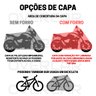 Capa para Moto Universal Impermeável Protege Sol Chuva Poeira Texturizada - 7
