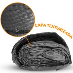 Capa para Moto Universal Impermeável Protege Sol Chuva Poeira Texturizada - 6