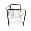 Ver imagem 2 de Escorredor de Pia Cozinha Louça 2 Andares Aço Suporta até 11 Pratos e 5 Copos