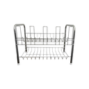 Ver imagem 4 de Escorredor de Pia Cozinha Louça 2 Andares Aço Suporta até 11 Pratos e 5 Copos