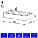 Ver imagem 3 de Mesa de centro com espelho TB74 - Dalla Costa