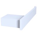 Ver imagem 4 de Porta Papel Higiênico Dupla Fixação Parede Branco F.master
