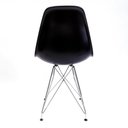 Ver imagem 4 de Conjunto 4 Cadeiras Eames Pp Preto Eiffel Cromada