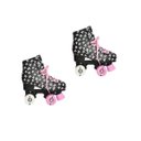 Ver imagem 1 de Patins Feminino Roller Star Preto Tam 37 Dm Toys Dmr5496 - Preto - 37