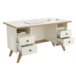Mesa Escritório com 4 Gavetas C720 - Dalla Costa - 2 Mesa Escritório com 4 Gavetas C720 - Dalla Costa - 2